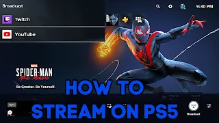Download HOW TO STREAM ON YOUTUBE AND TWITCH ON THE PS5 - How to Broadcast on the PS5 to Twitch and YouTube! MP3