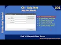 Ado Net Model Part 1 - Microsoft Data Access Ado Net Tutorial