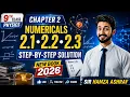 9th Class Physics Chapter 2 Kinematics Numericals 2 1 2 2 2 3 New Book 2026
