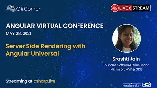 Server Side Rendering with Angular Universal Angular Virtual Conference 2021
