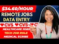 Data Entry Jobs Work From Home Remote Jobs w CVS Tech Jobs Healthcare Worldwide