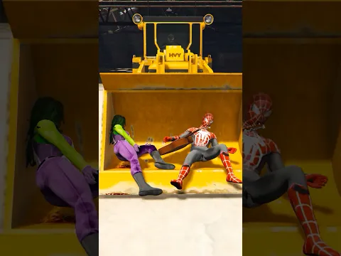 She-Hulk Call Ironman To Rescue Her And Miles From Venom Gang Trapped #shorts #shortsvideo #gta5