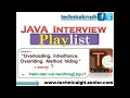 CAN we override Overload Inherit main method in java JAVA INTERVIEW HINDI