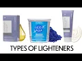 types of hair bleach explained powder cream oil 2024