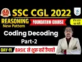 SSC CGL 2022 Reasoning Coding Decoding Reasoning CGL New Pattern 2022 RN THAKUR Sir