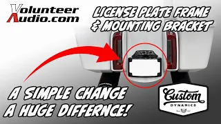 Custom Dynamics License Plate Frame Bracket for 2023 5-2024 Harley Davidson Motorcycles