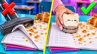 Every Type of Girl at School! ✨ Smart Gadgets vs Clever Hacks | 123 GO!