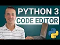 How to use the Python 3 code editor on Computer Science Camp