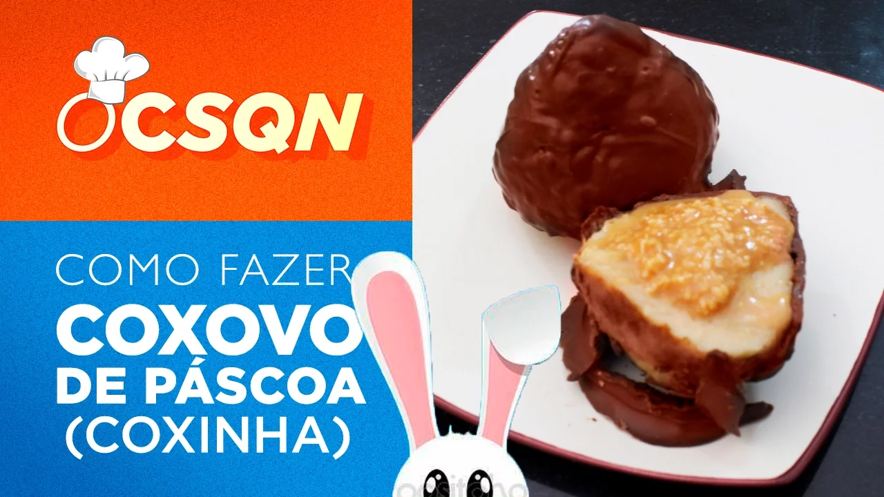COMO FAZER COXOVO DE PÁSCOA (COXINHA OVO DE PÁSCOA) OCSQN! #54