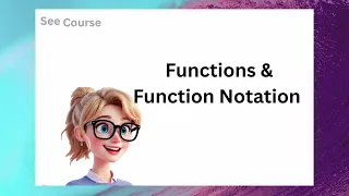 Functions Function Notation CAT 3 1