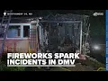 Fireworks spark several incidents in Montgomery County causing property damage injuries