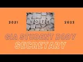GIA Student Council Interviews Secretary