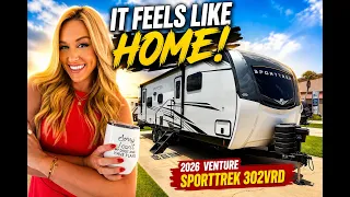 Spacious Cozy Packed with Features 2026 Venture SportTrek 302VRD