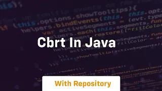 cbrt in java