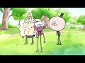 Fixed footage of regular show end credits anomaly 2011
