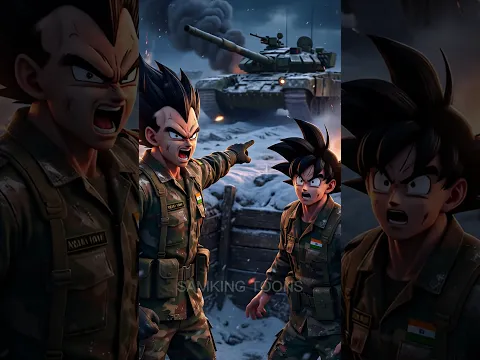 Goku & Vegeta in Indian Army: Border Fight Real Story
