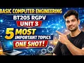 Basic Computer Engineering Unit 3 Most Important Questions One Shot