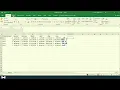 Excel Tutorial Using Sparklines for Data Visualization