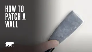 BEHR Paint How to Patch a Wall