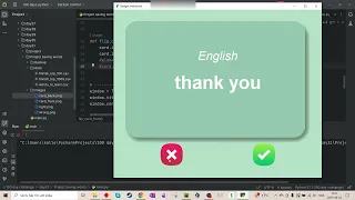 Day 31 FLASH CARD program - - 100 Days of Python Coding