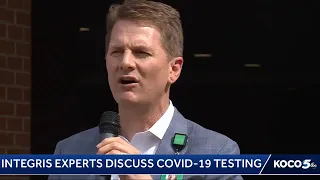 Integris health experts are addressing the COVID-19 testing shortage