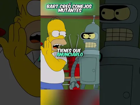 Bart creó una especie mortal #lossimpson