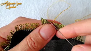 Vay canına muhteşem iğne oyası modeli