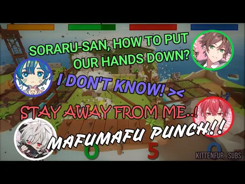 Download MP3 [ENG SUB] When four (loud) men play Havocado | SoraMafuUraSaka