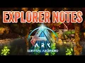 All 247 Explorer Note Locations on The Island ARK Survival Ascended