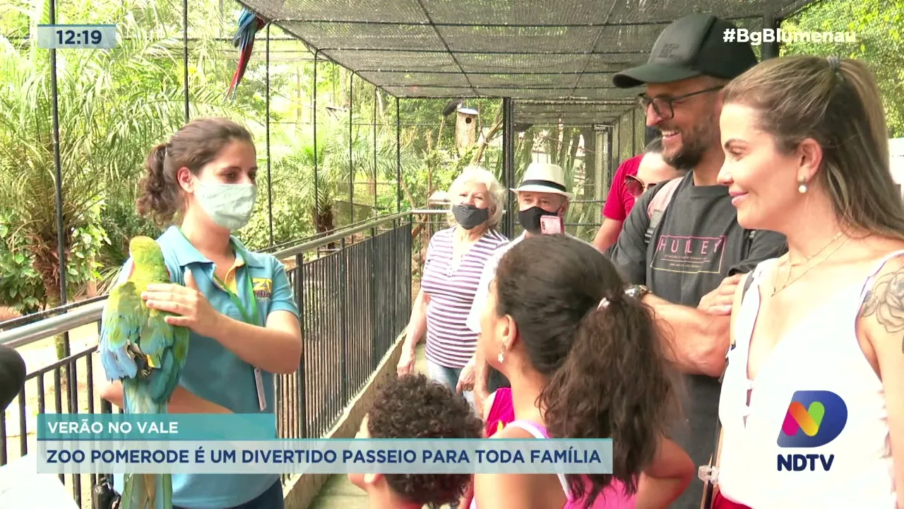 Verão no Vale: Zoo Pomerode é um passeio divertido e educativo para toda a família