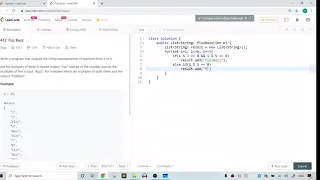 FizzBuzz LeetCode 412 Approach and Code