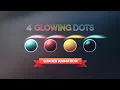 How to make a four dot loading using html css js