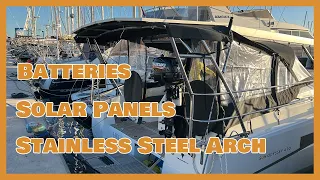 Solar and Battery Upgrade for Cruising Sailboat – Sailing Helios S02E01#solar #lithiumbatteries