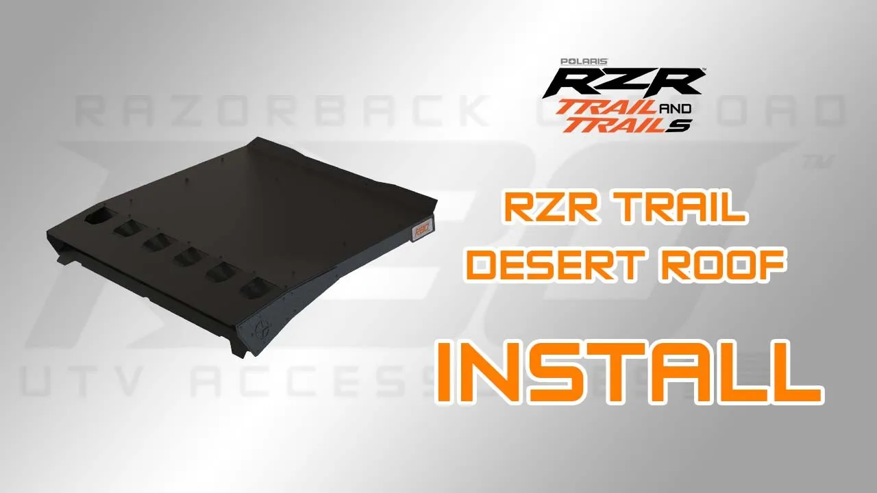 Polaris RZR Trail Desert Roof by RazorBack Offroad - RBO8062