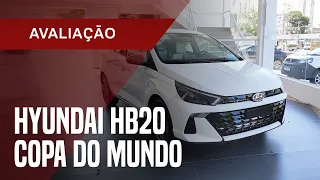 Como é a série especial do Hyundai HB20 em alusão à Copa do Mundo