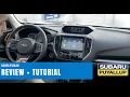 How to Use Subaru StarLink I 2022 Infotainment Review Tutorial