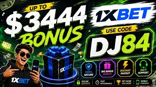 1XBET PROMO CODE / FREE BOOST 1XBET FOR REGISTRATION / PROMO CODE NEW - TU78 / 1XBET 2026