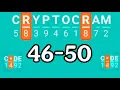 CRYPTOGRAM level 46 47 48 49 50