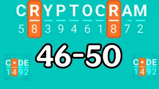 CRYPTOGRAM level 46 47 48 49 50