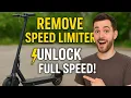 How to Remove Speed Limiter on ANY Electric Scooter Unlock Full Speed