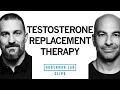 Testosterone Testosterone Replacement Therapy TRT Dr Peter Attia Dr Andrew Huberman