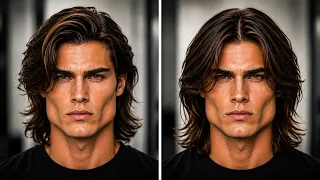 Square Face? Here’s Where You Should Part Your Hair
