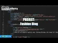 Fashion Blog Project Learn HTML Codecademy Walkthrough