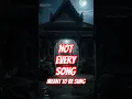 Download Lagu THE FORBIDDEN SONG You Should Never Sing #shorts