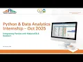 Python Data Analytics Internship Session 29 Integrating Pandas with Matplotlib Seaborn SASF