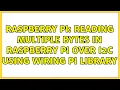 Raspberry Pi Reading Multiple bytes in Raspberry Pi over I2C using Wiring Pi library