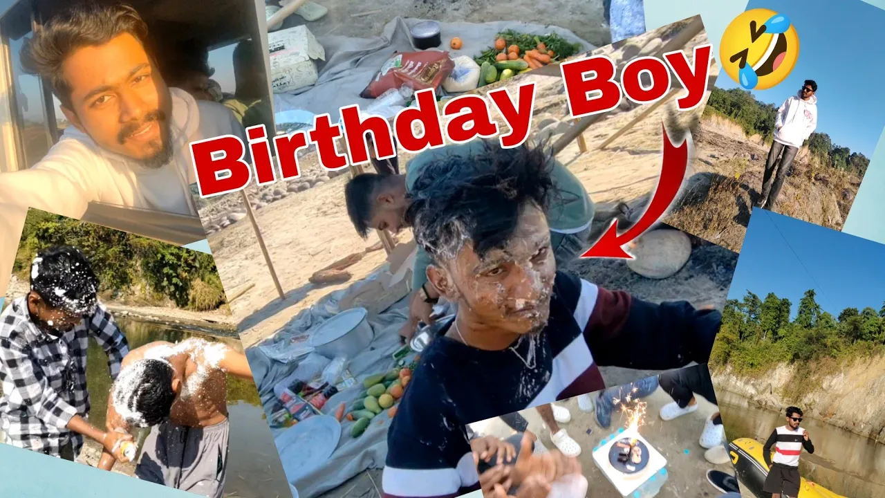 RAM GHAT mai Birthday celebration 🥳🎂||SI VLOGS
