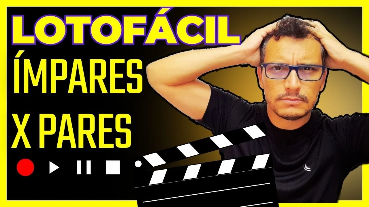 LOTOFÁCIL Ímpares X Pares Melhor JOGO da Lotofácil iXp