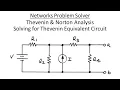 Download Lagu Networks Problem Solver: Thevenin \u0026 Norton Analysis - Solving for Thevenin Equivalent Circuit