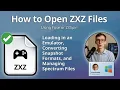 ZXZ Files How to Load ZX Spectrum Snapshots in Emulators